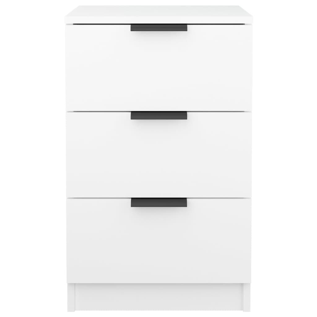 vidaXL Κομοδίνο Λευκό 40 x 36 x 65 εκ.