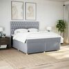 vidaXL &Kappa;&rho;&epsilon;&beta;ά&tau;&iota; Boxspring &mu;&epsilon; &Sigma;&tau;&rho;ώ&mu;&alpha; &Alpha;&nu;&omicron;&iota;&chi;&tau;ό &Gamma;&kappa;&rho;&iota; 200x200 &epsilon;&kappa;. &Upsilon;&phi;&alpha;&sigma;&mu;ά&tau;&iota;&nu;&omicron;