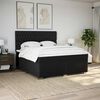 vidaXL &Kappa;&rho;&epsilon;&beta;ά&tau;&iota; Boxspring &mu;&epsilon; &Sigma;&tau;&rho;ώ&mu;&alpha; &Mu;&alpha;ύ&rho;&omicron; 200x200 &epsilon;&kappa;. &Upsilon;&phi;&alpha;&sigma;&mu;ά&tau;&iota;&nu;&omicron;