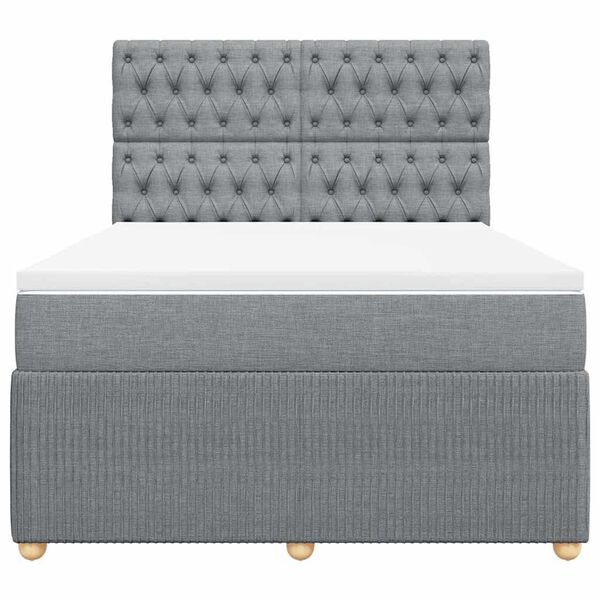 vidaXL &Kappa;&rho;&epsilon;&beta;ά&tau;&iota; Boxspring &mu;&epsilon; &Sigma;&tau;&rho;ώ&mu;&alpha; &Alpha;&nu;. &Pi;&rho;ά&sigma;&iota;&nu;&omicron; 160x200&epsilon;&kappa; &Upsilon;&phi;&alpha;&sigma;&mu;ά&tau;&iota;&nu;&omicron;