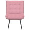 vidaXL Καρέκλα χαλάρωσης Ροζ 64x74x84 εκ.Βελούδο