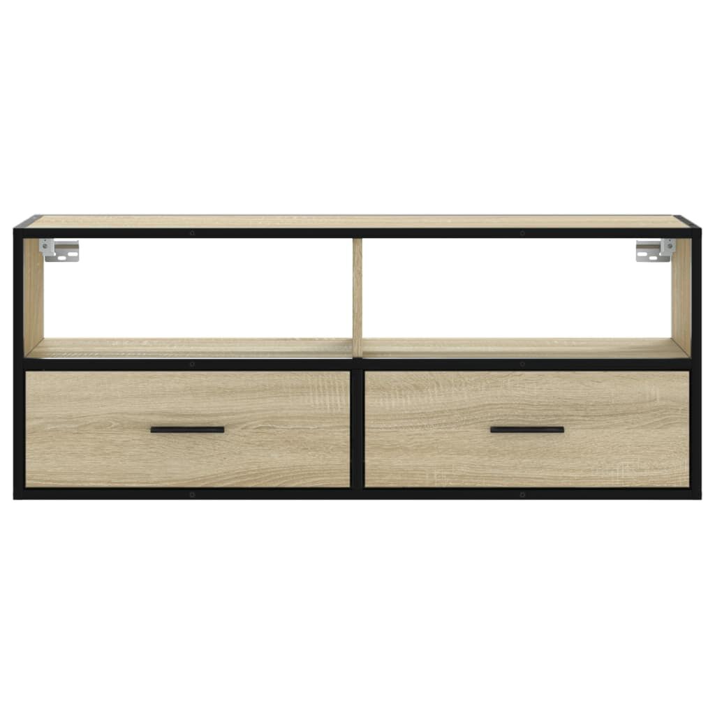 vidaXL Έπιπλο Τηλεόρασης Sonoma Δρυς 100x31x39,5 εκ. Επεξ. Ξύλο