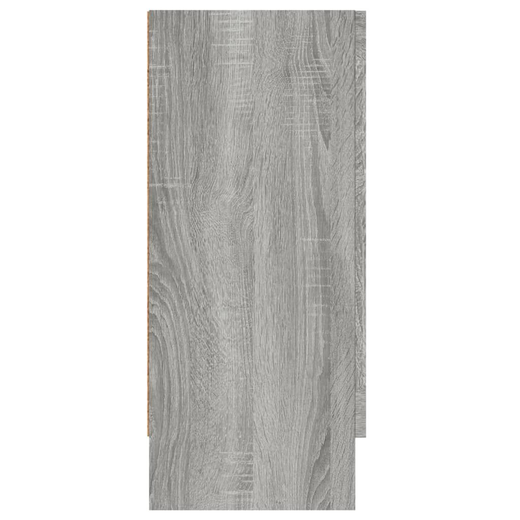 vidaXL Μπουφές Γκρι Sonoma 120 x 30,5 x 70 εκ. από Επεξεργασμένο Ξύλο