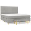 vidaXL &Kappa;&rho;&epsilon;&beta;ά&tau;&iota; Boxspring &mu;&epsilon; &Sigma;&tau;&rho;ώ&mu;&alpha; &Alpha;&nu;&omicron;&iota;&chi;&tau;ό &Gamma;&kappa;&rho;&iota; 180x200 &epsilon;&kappa;. &Upsilon;&phi;&alpha;&sigma;&mu;ά&tau;&iota;&nu;&omicron;