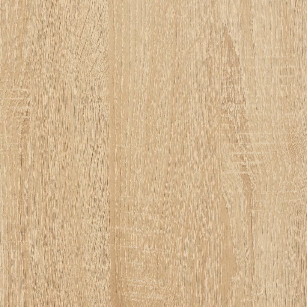 vidaXL Ντουλάπι Sonoma δρυς 69,5 x 34 x 180 εκ. από Επεξεργασμένο Ξύλο