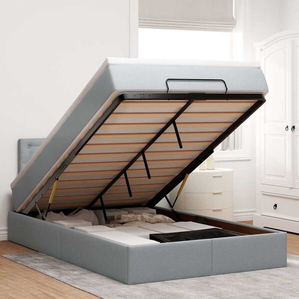 vidaXL &Omicron;&theta;&omega;&mu;&alpha;&nu;&iota;&kappa;ό &kappa;&rho;&epsilon;&beta;ά&tau;&iota; &mu;&epsilon; &sigma;&tau;&rho;ώ&mu;&alpha; & LEDs &Alpha;&nu;&omicron;&iota;&chi;&tau;ό &gamma;&kappa;&rho;&iota; Ύ&phi;&alpha;&sigma;&mu;&alpha;