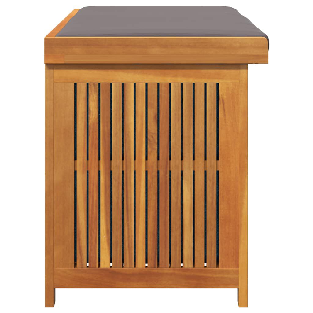 vidaXL Κουτί Μαξιλαριών Εξ. Χώρου 113x50x60,5 εκ. Μασίφ Ξύλο Ελάτης