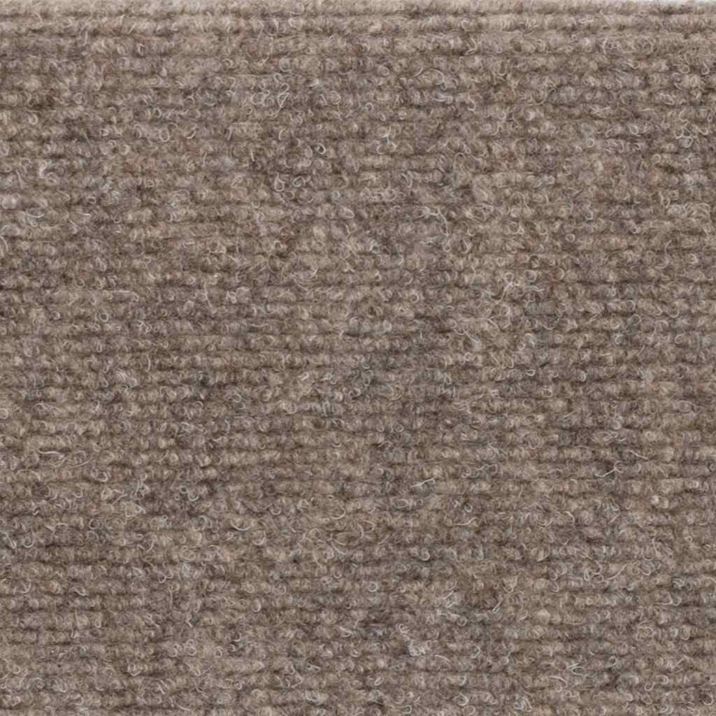 vidaXL Πατάκια Σκάλας Αυτοκόλλητα 5 τεμ. Κρεμ 56x17x3 εκ. Βελονιασμένο