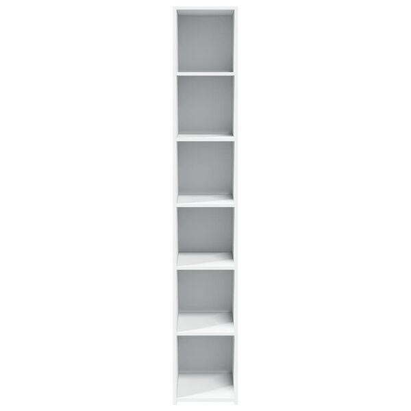 vidaXL Ντουλάπι Λευκό 30x41x185 εκ. από Επεξεργασμένο Ξύλο
