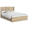 vidaXL &Kappa;&alpha;&lambda;ά&theta;&iota; &mu;&epsilon; &alpha;&pi;&omicron;&theta;ή&kappa;&eta; &kappa;&alpha;&iota; &kappa;&epsilon;&phi;&alpha;&lambda;ά&rho;&iota; Sonoma &Delta;&rho;&upsilon;&sigmaf; 135 x 190 cm