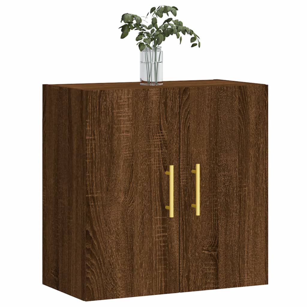vidaXL Ντουλάπι Τοίχου Καφέ Δρυς 60 x 31 x 60 εκ. Επεξεργασμένο Ξύλο