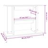vidaXL Βάση Ενυδρείου Sonoma Δρυς 80x35x60 εκ. από Επεξεργασμένο Ξύλο