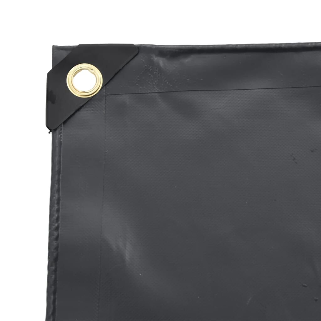 vidaXL Μουσαμάς Ανθρακί 650 γρ./μ.² 3,5x5 μ.