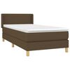 vidaXL &Kappa;&rho;&epsilon;&beta;ά&tau;&iota; Boxspring &mu;&epsilon; &Sigma;&tau;&rho;ώ&mu;&alpha; &Sigma;&kappa;&omicron;ύ&rho;&omicron; &Kappa;&alpha;&phi;έ 80x200 &epsilon;&kappa;. &Upsilon;&phi;&alpha;&sigma;&mu;ά&tau;&iota;&nu;&omicron;