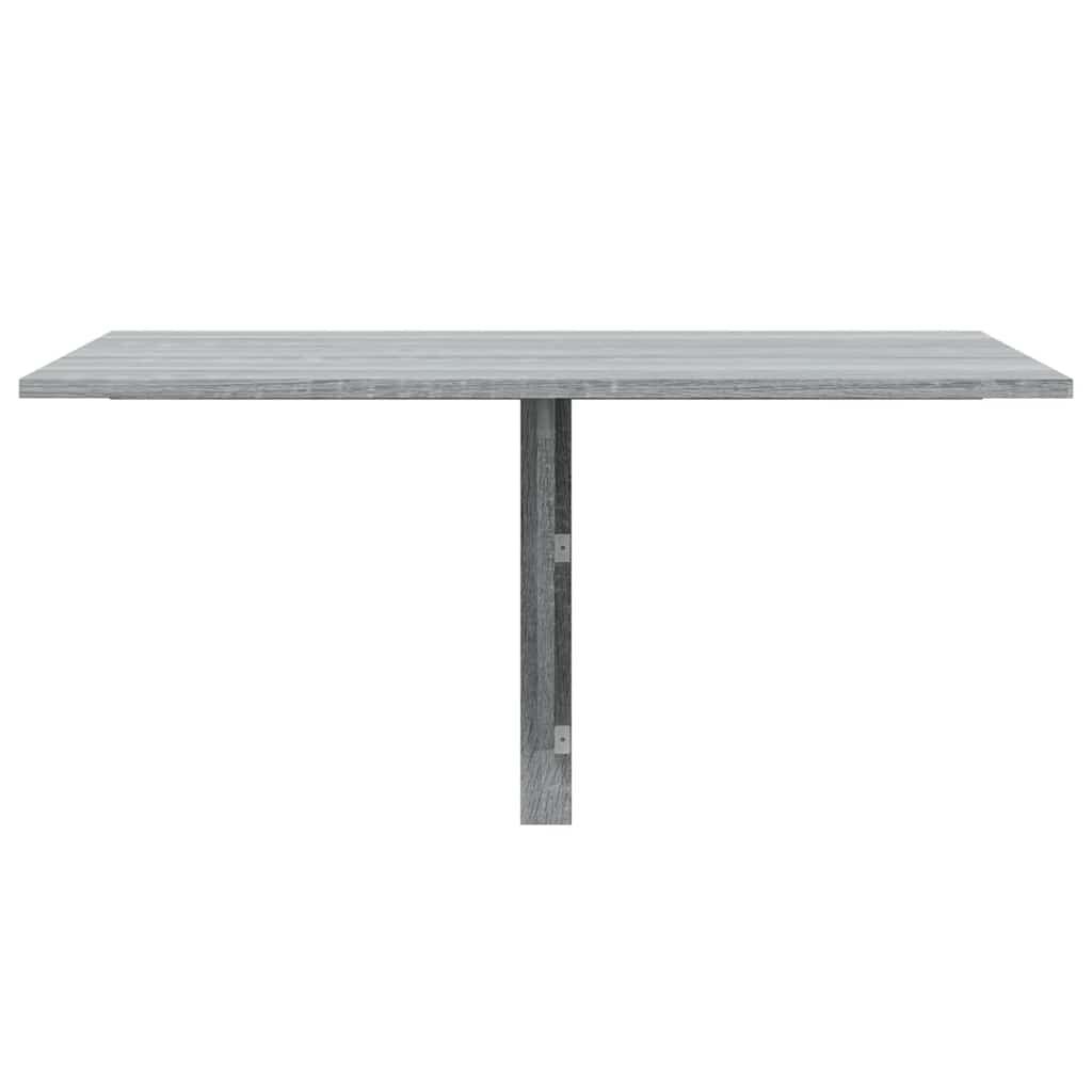 vidaXL Τραπέζι Τοίχου Πτυσσόμενο Γκρι Sonoma 10x60x56 εκ. Επεξ. Ξύλο