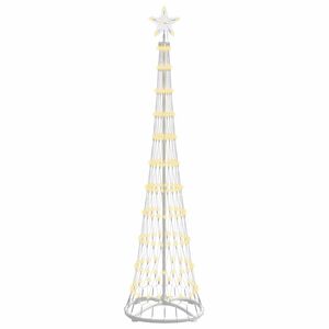 vidaXL LED &Chi;&rho;&iota;&sigma;&tau;&omicron;&upsilon;&gamma;&epsilon;&nu;&nu;&iota;ά&tau;&iota;&kappa;&omicron; &Delta;έ&nu;&tau;&rho;&omicron; &Theta;&epsilon;&rho;&mu;ό &lambda;&epsilon;&upsilon;&kappa;ό 51 x 51 x 190 &epsilon;&kappa;