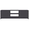 vidaXL Έπιπλο Τηλεόρασης Γκρι 120 x 30 x 37,5 εκ. από Μοριοσανίδα