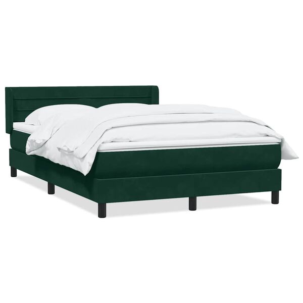 vidaXL &Kappa;&rho;&epsilon;&beta;ά&tau;&iota; Boxspring &mu;&epsilon; &Sigma;&tau;&rho;ώ&mu;&alpha; &Sigma;&kappa;&omicron;ύ&rho;&omicron; &Pi;&rho;ά&sigma;&iota;&nu;&omicron; 160x210&epsilon;&kappa;. &Beta;&epsilon;&lambda;&omicron;ύ&delta;&iota;&nu;&omicron;