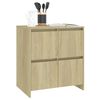 vidaXL Ντουλάπια 2 τεμ. Sonoma Δρυς 70 x 41 x 75 εκ. από Επεξ. Ξύλο