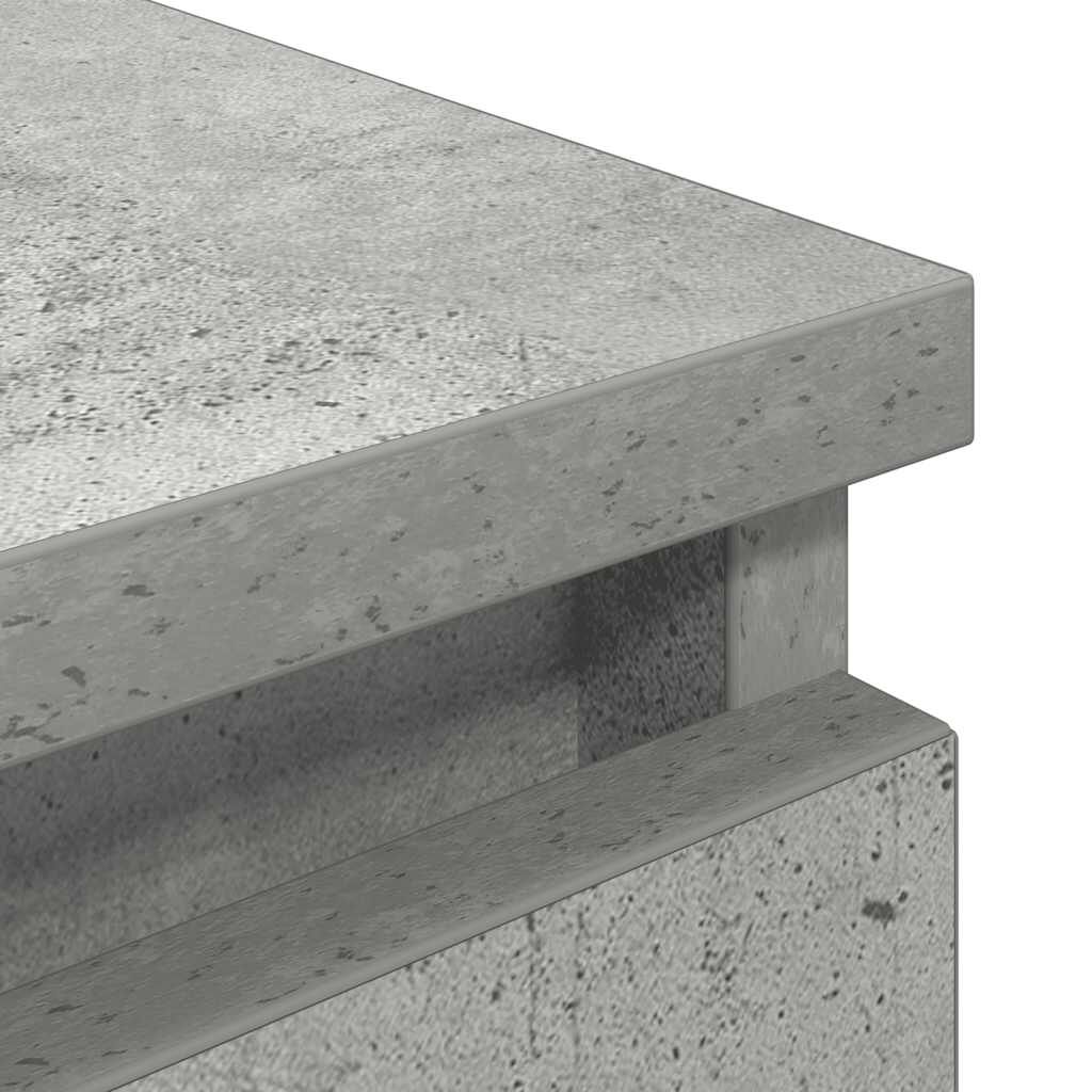 vidaXL Έπιπλο Τηλεόρασης Γκρι Σκυρ. 100x35x54 εκ. Επεξ. Ξύλο