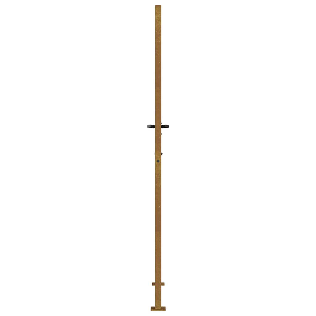 vidaXL Πύλη Κήπου 105 x 180 εκ. από Ατσάλι Corten