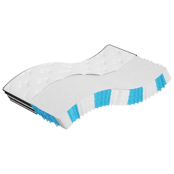 vidaXL Στρώμα με Pocket Springs Μεσαία Σκληρότητα 100x200 εκ.