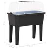 vidaXL Ζαρντινιέρα Υπερυψωμένη 77 x 38,7 x 82 εκ. από Πολυπροπυλένιο