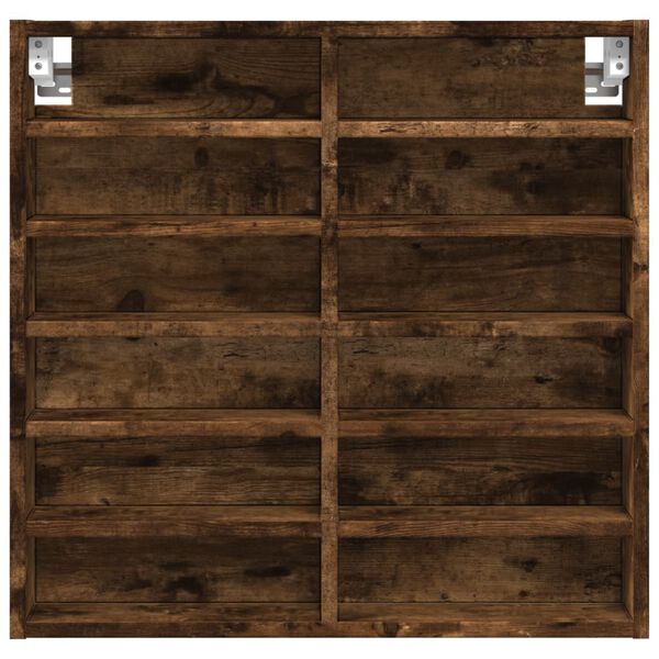 vidaXL Βιτρίνα Καπνιστή Δρυς 60x8,5x58 εκ. από Επεξεργασμένο Ξύλο
