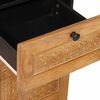 vidaXL Σετ Επίπλων Μπάνιου με συρτάρι 3 pcs Καφέ 38 x 33 x 160 εκ.
