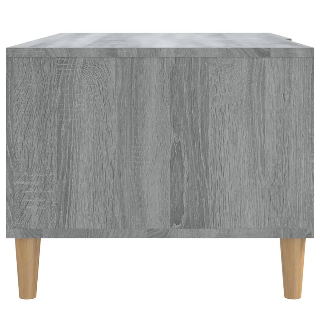 vidaXL Τραπεζάκι Σαλονιού Γκρι Sonoma 89,5x50x40εκ. Επεξεργασμένο Ξύλο