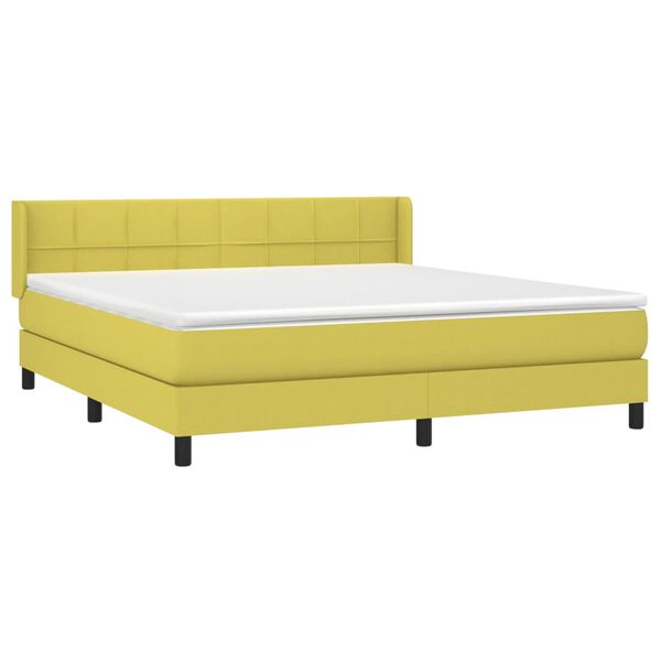 vidaXL &Kappa;&rho;&epsilon;&beta;ά&tau;&iota; Boxspring &mu;&epsilon; &Sigma;&tau;&rho;ώ&mu;&alpha; &Pi;&rho;ά&sigma;&iota;&nu;&omicron; 160x200 &epsilon;&kappa;.&Upsilon;&phi;&alpha;&sigma;&mu;ά&tau;&iota;&nu;&omicron;