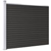 vidaXL Πάνελ Περίφραξης Γκρι 175 x 146 εκ. από WPC