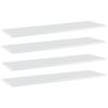vidaXL &Rho;ά&phi;&iota;&alpha; &Beta;&iota;&beta;&lambda;&iota;&omicron;&theta;ή&kappa;&eta;&sigmaf; 4 &tau;&epsilon;&mu;. &Gamma;&upsilon;&alpha;&lambda;. &Lambda;&epsilon;&upsilon;&kappa;ό 100x30x1,5 &epsilon;&kappa;. &Epsilon;&pi;&epsilon;&xi;. &Xi;ύ&lambda;&omicron;