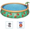 Bestway &Phi;&omicron;&upsilon;&sigma;&kappa;&omega;&tau;ή &Pi;&iota;&sigma;ί&nu;&alpha; Fast Set Inflatable Paradise Palms 457x84 &epsilon;&kappa;.