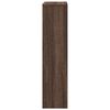vidaXL Κάλυμμα Καλοριφέρ Καφέ Δρυς 78x20x82 εκ. Επεξεργασμένο Ξύλο