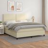 vidaXL &Kappa;&rho;&epsilon;&beta;ά&tau;&iota; Boxspring &mu;&epsilon; &Sigma;&tau;&rho;ώ&mu;&alpha; &Kappa;&rho;&epsilon;&mu; 180x200 &epsilon;&kappa;. &Sigma;&upsilon;&nu;&theta;&epsilon;&tau;&iota;&kappa;ό &Delta;έ&rho;&mu;&alpha;