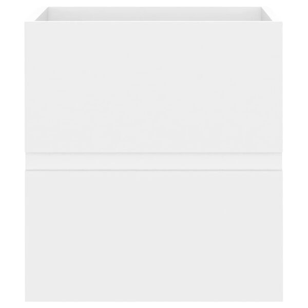 vidaXL Ντουλάπι Νιπτήρα Λευκό 41 x 38,5 x 45 εκ. Επεξεργασμένο Ξύλο