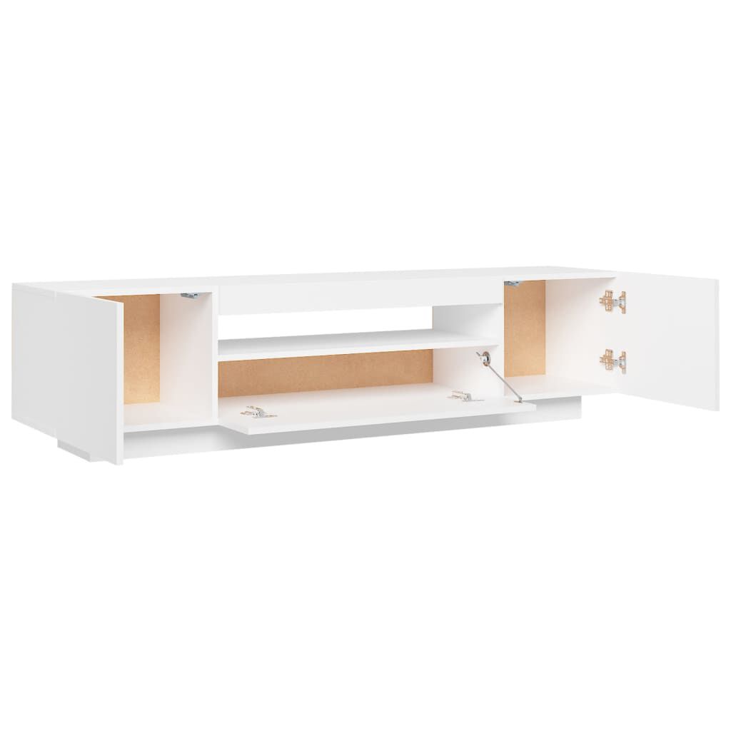 vidaXL Έπιπλο Τηλεόρασης με LED Γκρι 160x35x40 εκ.