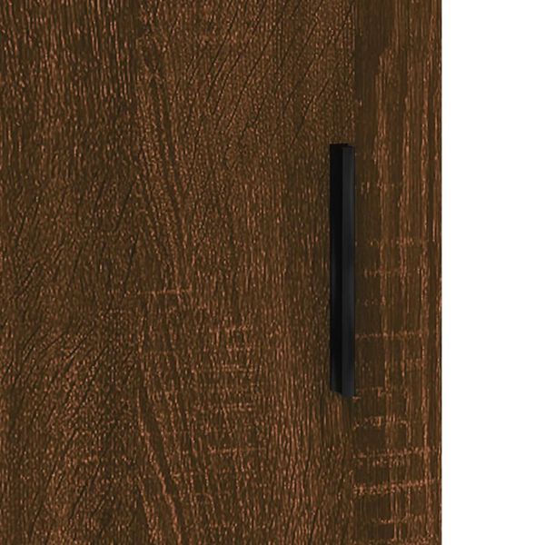 vidaXL Κομοδίνο Καφέ Δρυς 40 x 40 x 50 εκ. από Επεξεργασμένο Ξύλο