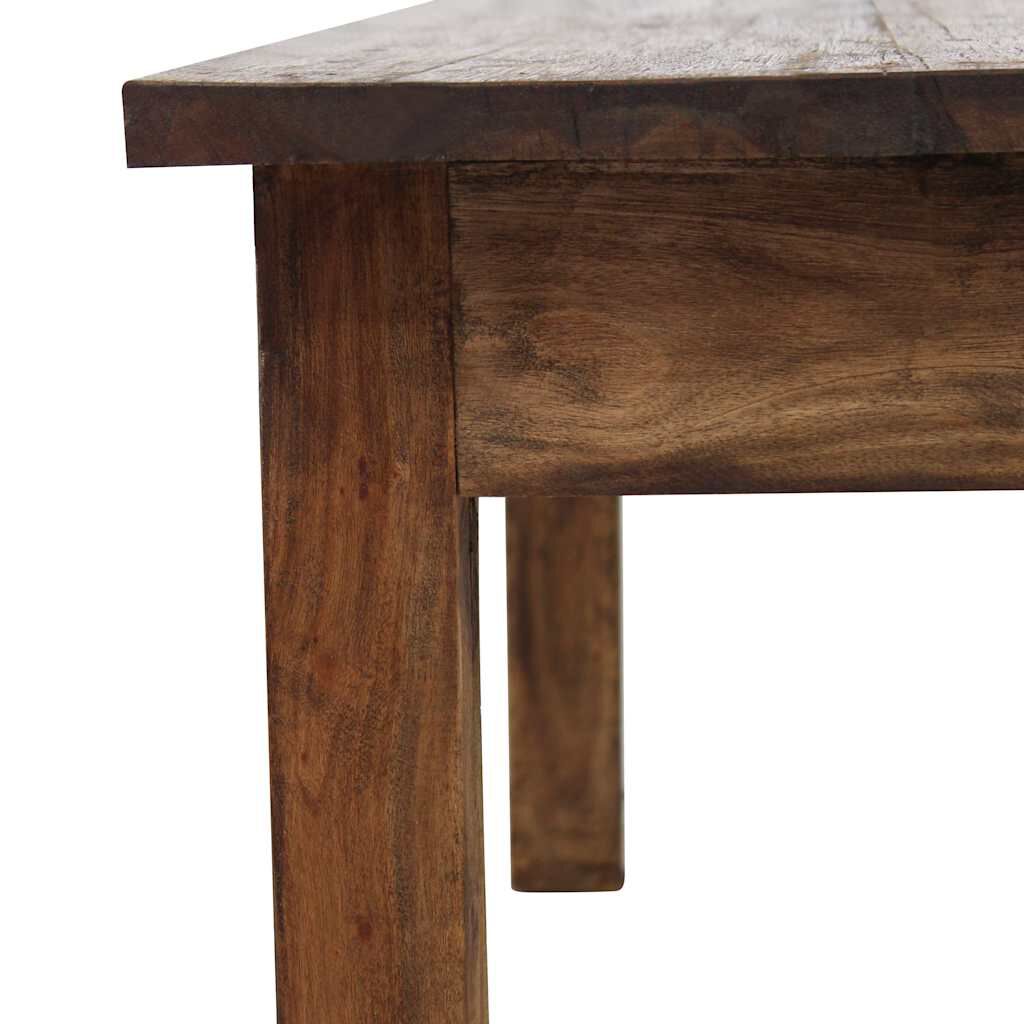 vidaXL Τραπεζάκι Σαλονιού 98 x 73 x 45 εκ. από Μασίφ Ξύλο Μαόνι