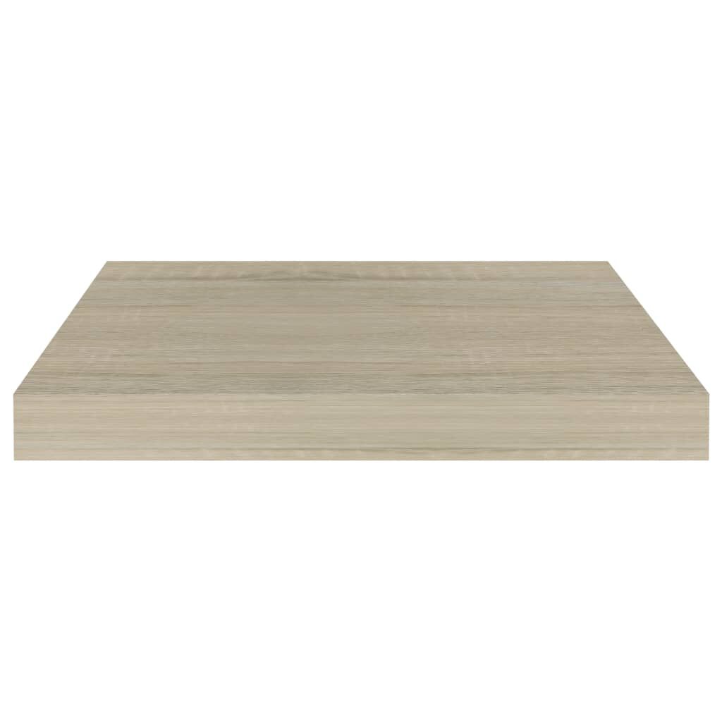vidaXL Ράφια Τοίχου 4 τεμ. Χρώμα Δρυός 40x23x3,8 εκ. MDF