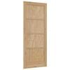 vidaXL Εσωτερική Πόρτα ORKDAL Καφέ 86 x 211 cm Κόντρα πλακέ