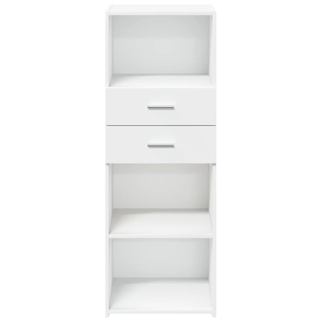 vidaXL Ντουλάπι Λευκό 45x42,5x124 εκ. από Επεξεργασμένο Ξύλο