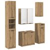 vidaXL &Sigma;&epsilon;&tau; &Epsilon;&pi;ί&pi;&lambda;&omega;&nu; &Mu;&pi;ά&nu;&iota;&omicron;&upsilon; 5 &tau;&mu;&chi;. Artisan Oak 64,5 x 33,5 x 59 &epsilon;&kappa;.