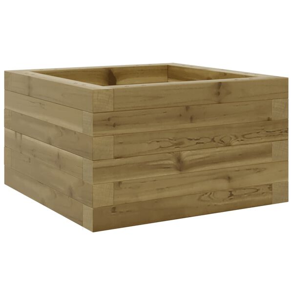 vidaXL Ζαρντινιέρα Κήπου 40x40x23 εκ. από Εμποτισμένο Ξύλο Πεύκου