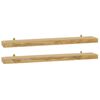 vidaXL &Rho;ά&phi;&iota;&alpha; &Tau;&omicron;ί&chi;&omicron;&upsilon; 2 &tau;&epsilon;&mu;. 90 x 15 x 4 &epsilon;&kappa;. &alpha;&pi;ό &Mu;&alpha;&sigma;ί&phi; &Xi;ύ&lambda;&omicron; Teak