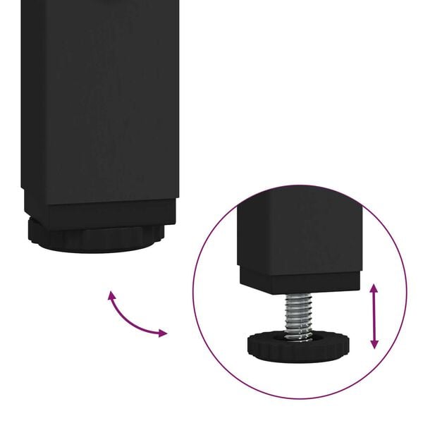 vidaXL Κεφαλάρι Αποθήκης Sonoma Δρυς 80 cm Επεξεργασμένο ξύλο