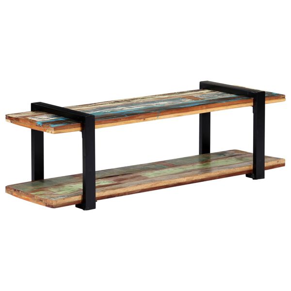 vidaXL Έπιπλο Τηλεόρασης 130 x 40 x 40 εκ. από Μασίφ Ανακυκλωμένο Ξύλο
