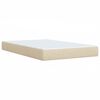vidaXL &Kappa;&rho;&epsilon;&beta;ά&tau;&iota; Boxspring &mu;&epsilon; &Sigma;&tau;&rho;ώ&mu;&alpha; &Kappa;&rho;&epsilon;&mu; 90x190 &epsilon;&kappa;.&Upsilon;&phi;&alpha;&sigma;&mu;ά&tau;&iota;&nu;&omicron;