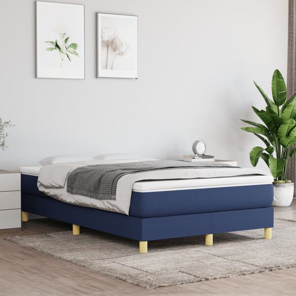 vidaXL &Kappa;&rho;&epsilon;&beta;ά&tau;&iota; Boxspring &mu;&epsilon; &Sigma;&tau;&rho;ώ&mu;&alpha; &Mu;&pi;&lambda;&epsilon; 120x190 &epsilon;&kappa;. &Upsilon;&phi;&alpha;&sigma;&mu;ά&tau;&iota;&nu;&omicron;